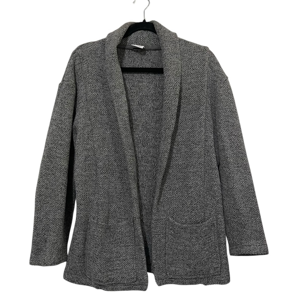 Zara Grey Open Front Cardigan Size L‎